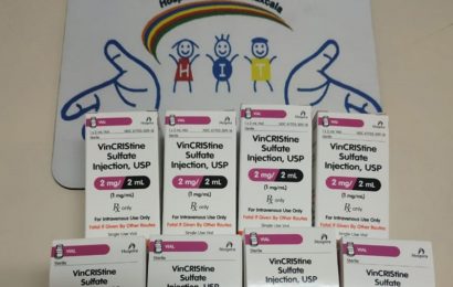Obtiene SESA segunda dotación de medicamentos para niños con cáncer
