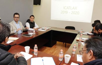 Establece MCH con directivos del SEPUEDE, SNE e ICATLAX agenda de trabajo para 2020