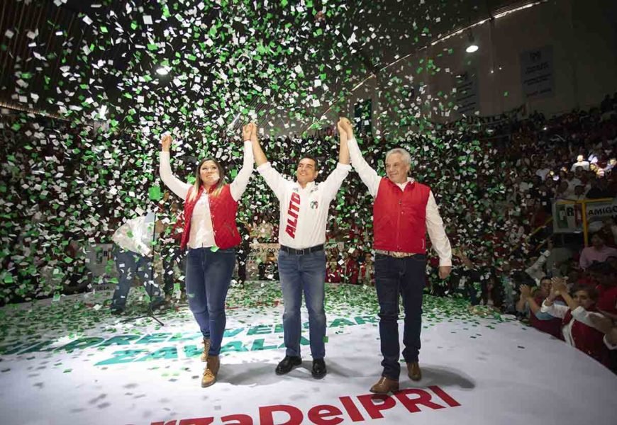 Noé Rodríguez asume presidencia estatal del PRI