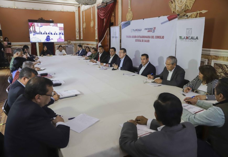 GOBIERNO DE TLAXCALA PROMUEVE MEDIDAS DE DISTANCIAMIENTO SOCIAL POR COVID-19