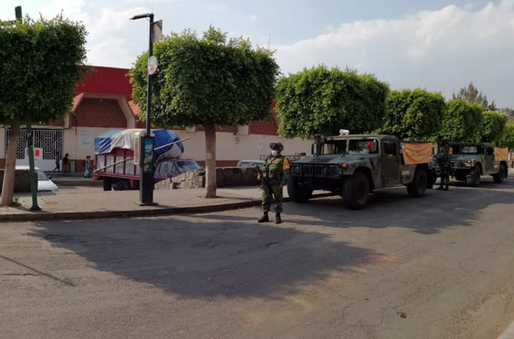 23 Zona Militar realiza patrullajes y perifoneo por emergencia sanitaria