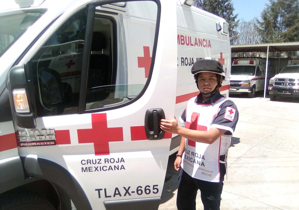 Cruz Roja Mexicana en Tlaxcala se suma a la implementación de estrategias ante el COVID-19