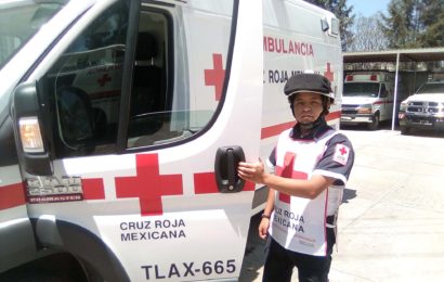 Cruz Roja Mexicana en Tlaxcala se suma a la implementación de estrategias ante el COVID-19
