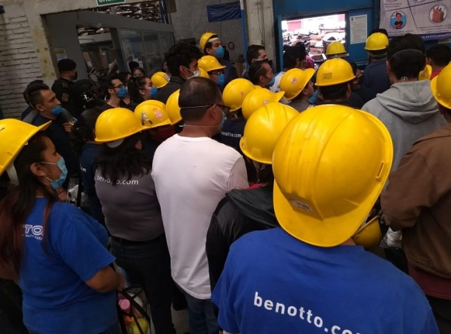 Escondió Benotto a 350 empleados que trabajaban durante la pandemia