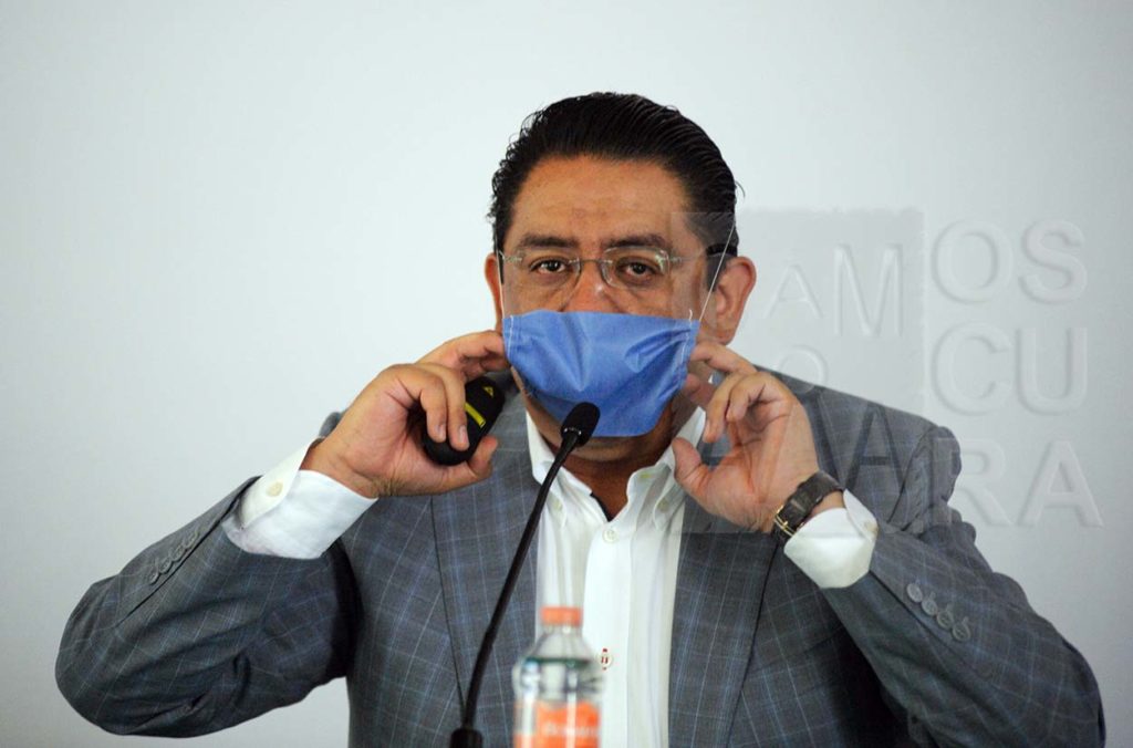 René Lima Morales, Secretario de Salud. Foto: CámaraOscura / Jesús Alvarado
