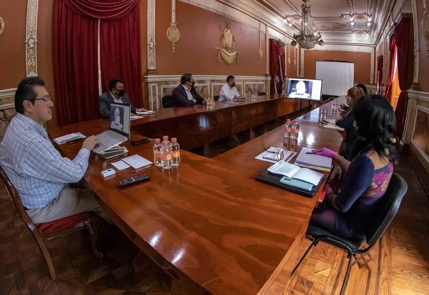 Acuerdan Marco Mena y Olga Sánchez actividades para proteger a infantes ante Covid-19