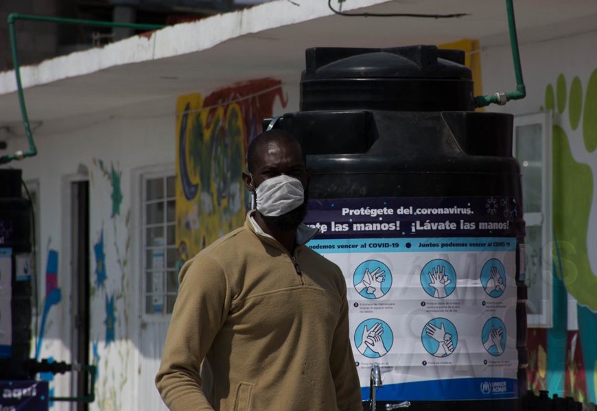 Con medidas sanitarias, albergue La Sagrada Familia continúa con atención a migrantes Con medidas sanitarias, albergue La Sagrada Familia continúa con atención a migrantes