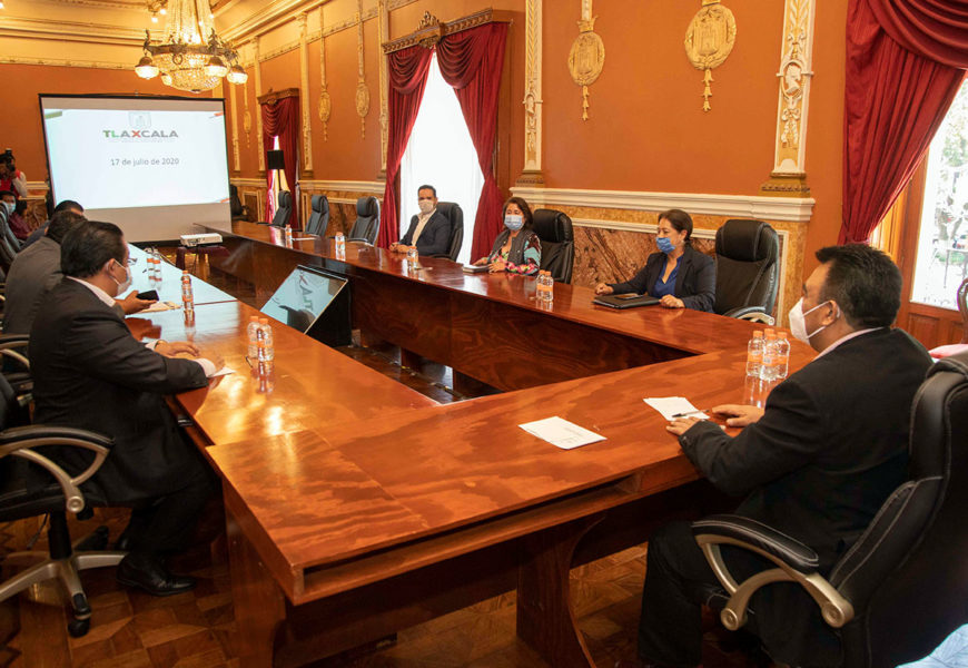 Se reúne Segob con integrantes de la Comisión de Salud del Congreso del Estado