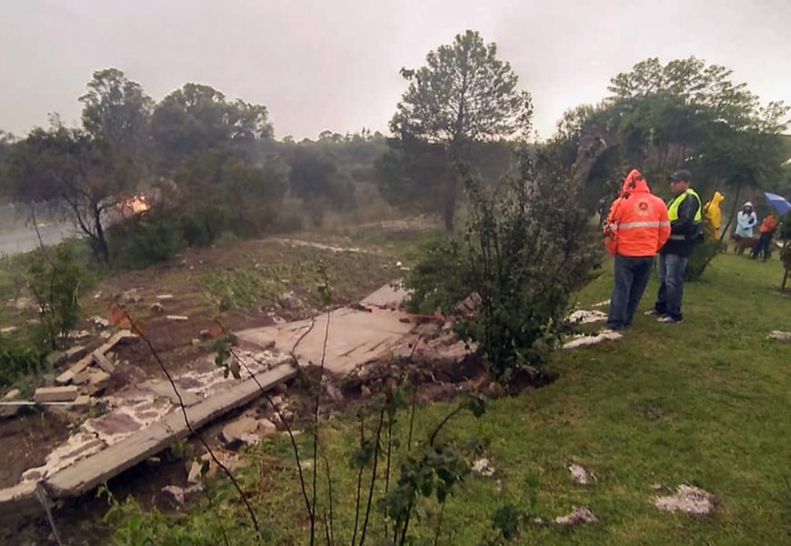 Atiende CEPC reportes de daños por lluvia en Texoloc