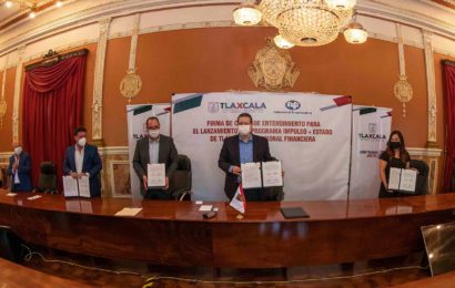 Marco Mena y Nafin acuerdan créditos por 115 mdp a Mipymes de Tlaxcala