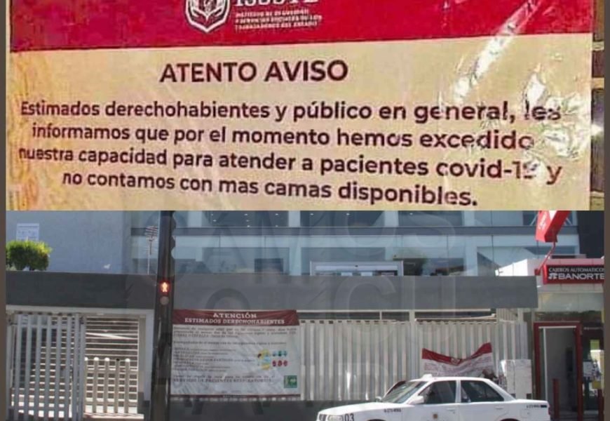 Retiran anuncio de exceso de capacidad hospitalaria del ISSSTE