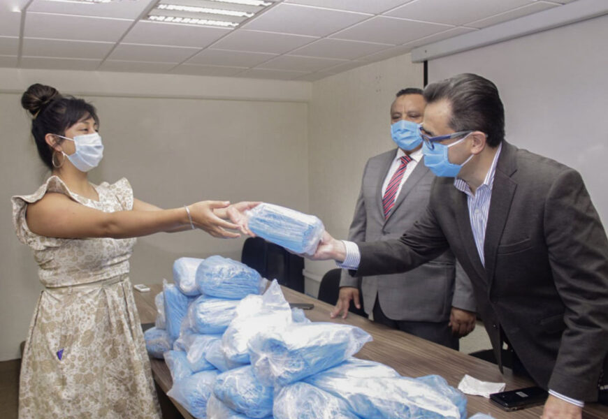 Entrega Sepuede 4 mil cubrebocas en beneficio del personal de la PGJE