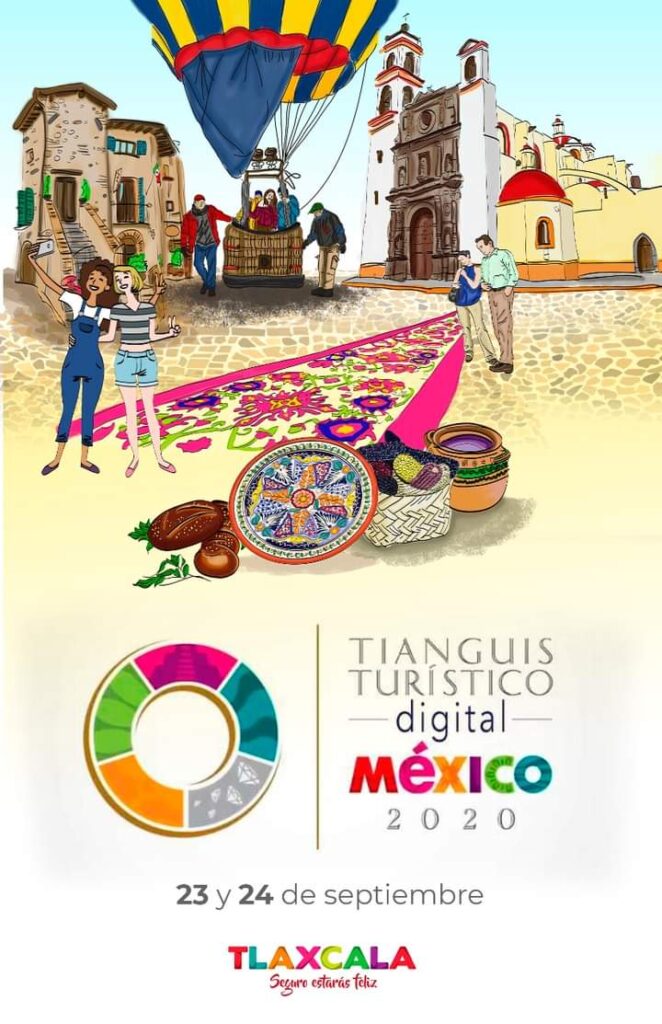 Difunden riqueza cultural de Tlaxcala en "Tianguis Turístico Digital México 2020"