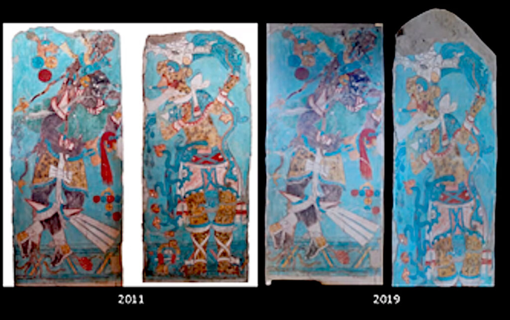 Centro INAH Tlaxcala conmemoró el 45 aniversario del descubrimiento de las pinturas murales de Cacaxtla