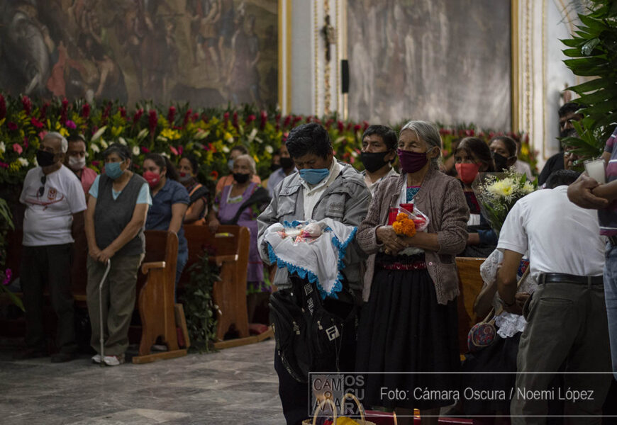 Arriban peregrinos a santuario en San Miguel del Milagro