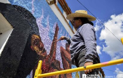 Liberación femenina y pérdida del miedo a través del muralismo: Daniela Bonilla