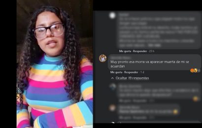 Represión en Tlaxco y amenazas de muerte a Prania Esponda; las mujeres no están a salvo ni en redes sociales