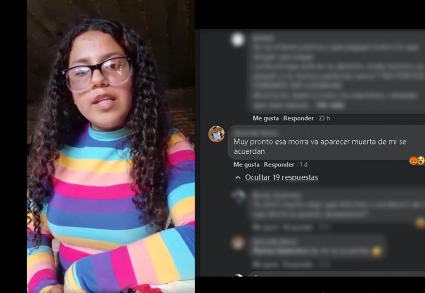 Represión en Tlaxco y amenazas de muerte a Prania Esponda; las mujeres no están a salvo ni en redes sociales