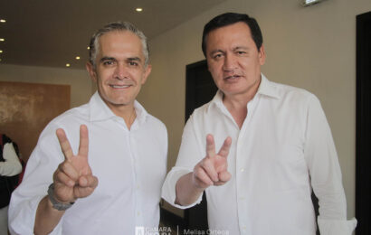 Anabell Ávalos será gobernadora: Navarro, Mancera y Chong