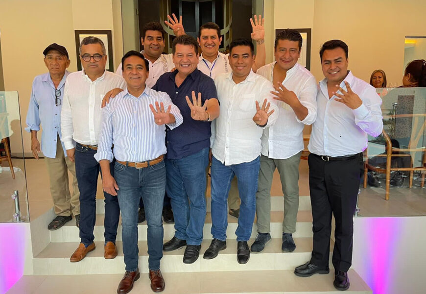 Alcalde electo de Tlaxcala en reunión con homólogos de otros estados