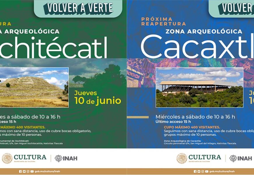 Reapertura de Zona Arqueológica Cacaxtla-Xochitécatl