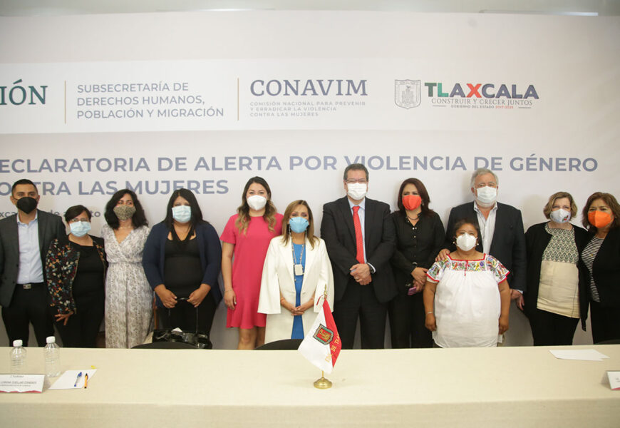 Declaran Alerta de Violencia de Género contra las Mujeres en Tlaxcala