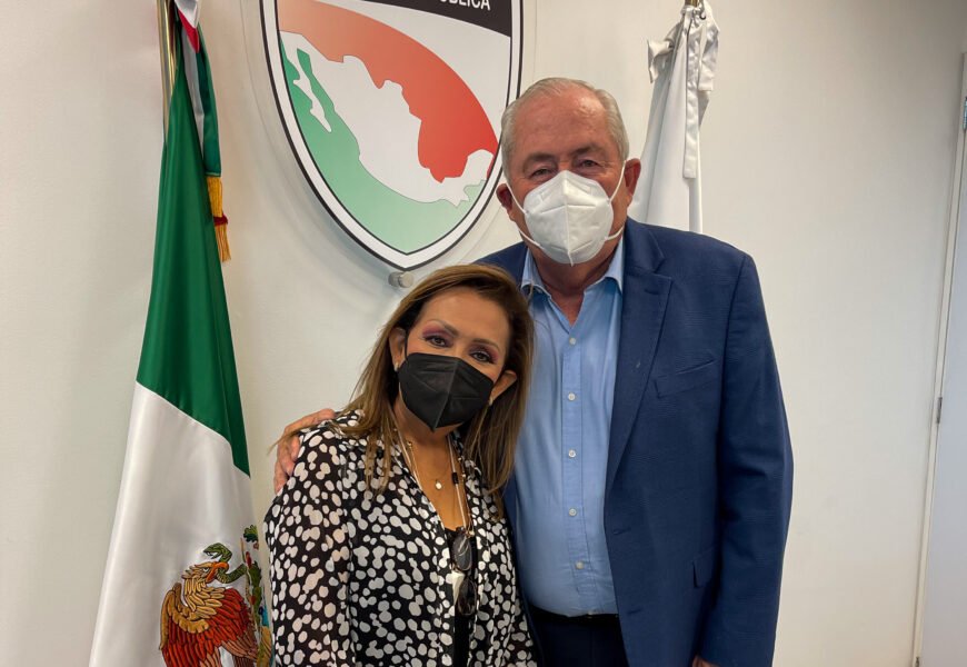 Se reúne Lorena Cuéllar con titular del SESNSP