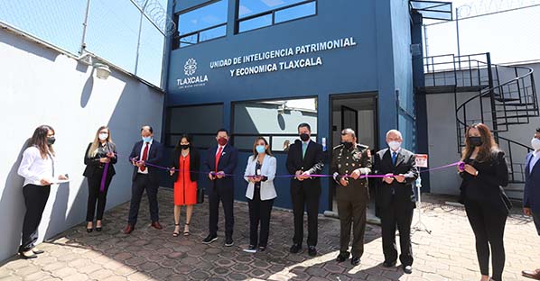 Inauguró Lorena Cuéllar Unidad de Inteligencia Patrimonial y Económica Tlaxcala