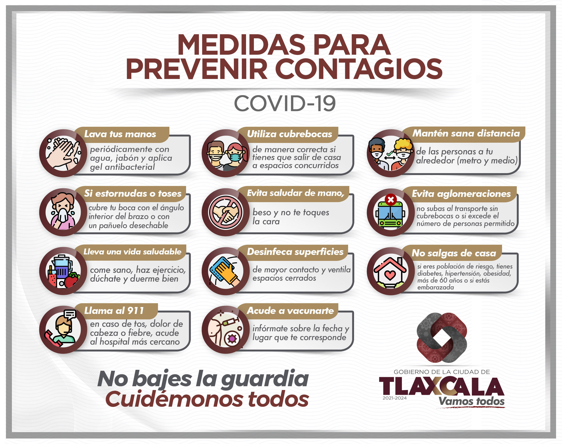 Refuerza Ayuntamiento de Tlaxcala medidas preventivas ante COVID19