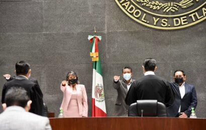 Toma protesta Jueza Municipal capitalina, Minerva Mitre ante el Poder Judicial del Estado de Tlaxcala