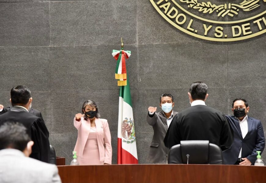 Toma protesta Jueza Municipal capitalina, Minerva Mitre ante el Poder Judicial del Estado de Tlaxcala