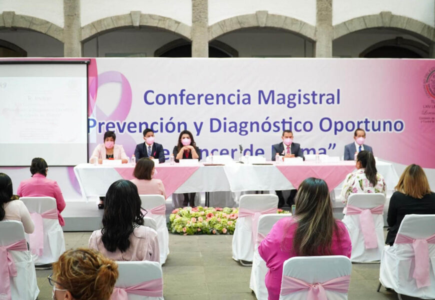 Participa Alejandra Ramírez en conferencia de Prevención de cáncer de mama