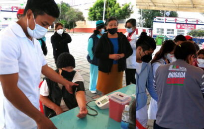 Continúan pruebas para detección de enfermedades crónicas en Amaxac