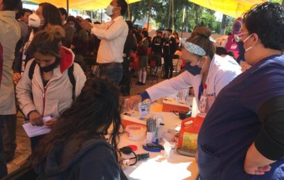 Realizan segunda jornada de salud publica en Santa Cruz Tlaxcala
