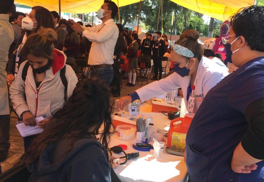 Realizan segunda jornada de salud publica en Santa Cruz Tlaxcala