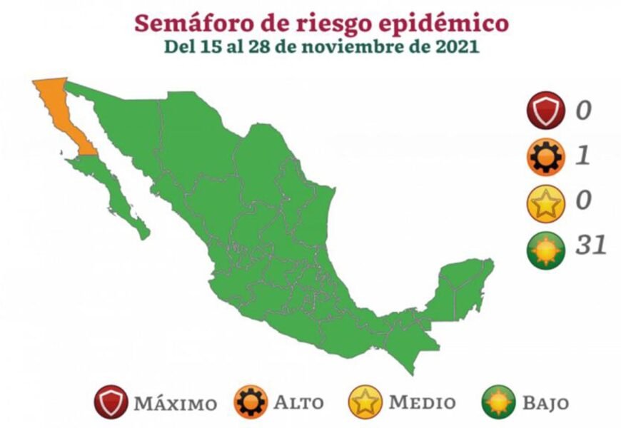Tlaxcala se mantiene en semáforo epidemiológico verde