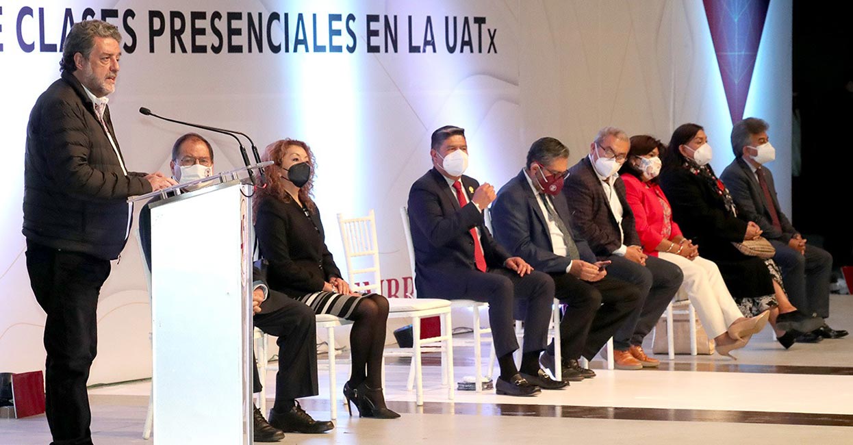 Reconoce SEP responsabilidad del Gobierno de Tlaxcala para la reincorporación a clases presenciales en la UATx