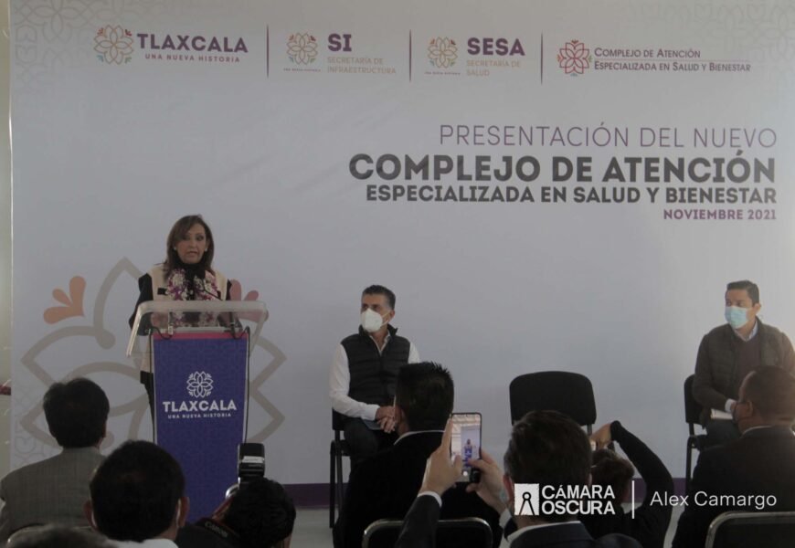 Presenta Lorena Cuéllar, Complejo de Atención Especializada en Salud y Bienestar