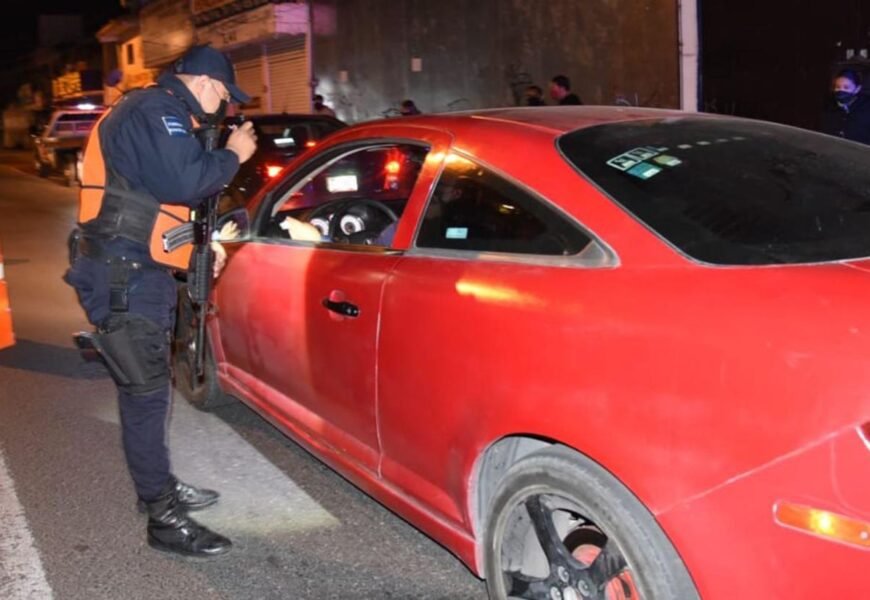 Salva vidas el Operativo Alcoholímetro en Tlaxcala Capital
