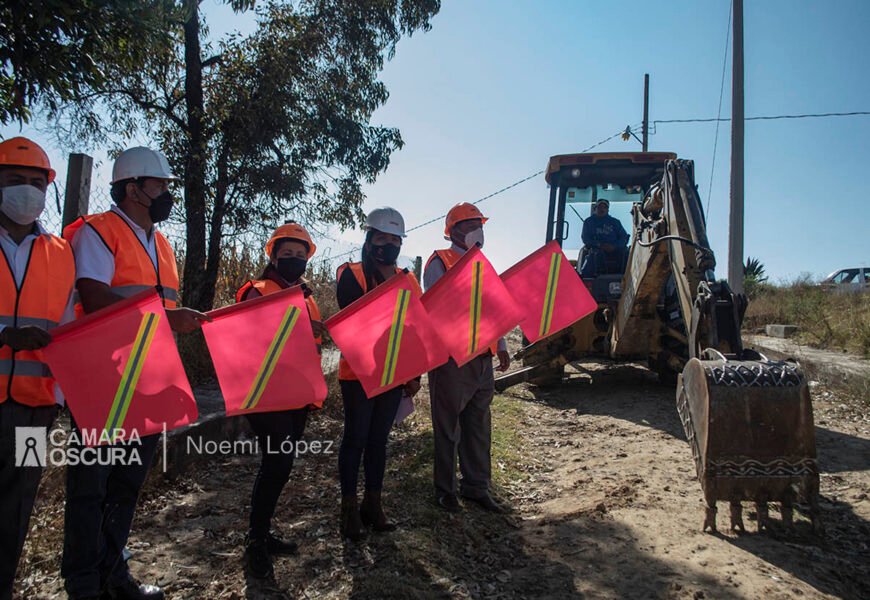 Inicia Ayuntamiento de  Amaxac  obras en beneficio de la ciudadanía