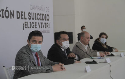 Promueven Campaña de prevención del suicidio en Tlaxcala