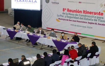 Autoridades realizan Mesa de Seguridad, Región III; reiteran su compromiso de trabajar coordinadamente
