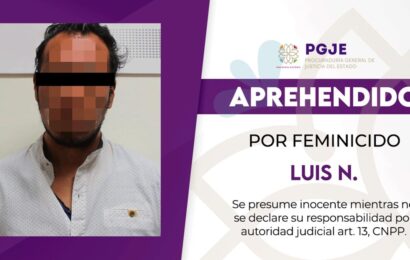 Esclarece PGJE feminicidio ocurrido en la colonia Miraflores del municipio de Tlaxcala