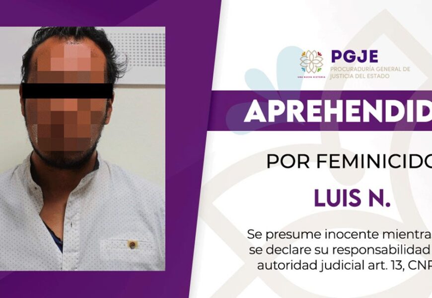 Esclarece PGJE feminicidio ocurrido en la colonia Miraflores del municipio de Tlaxcala