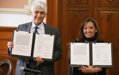 Gobierno y CONAGUA firman convenio para mejorar servicios HÍDRICOS