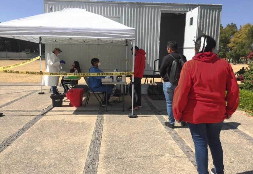 AUMENTA TLAXCALA MÓDULOS DE APLICACIÓN DE PRUEBAS PARA PREVENIR CONTAGIOS DE VARIANTE ÓMICRON