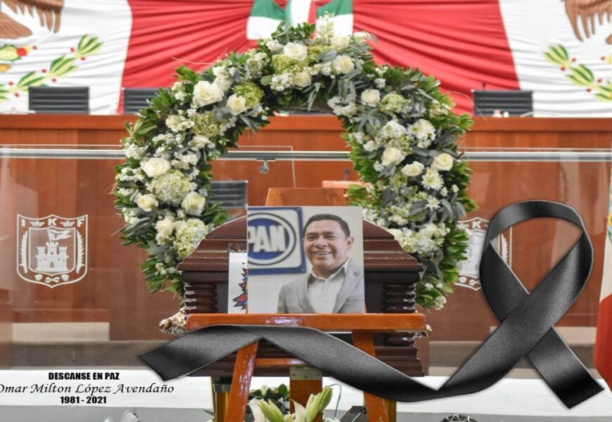 Congreso rinde homenaje póstumo al exdiputado Omar Milton López Avendaño