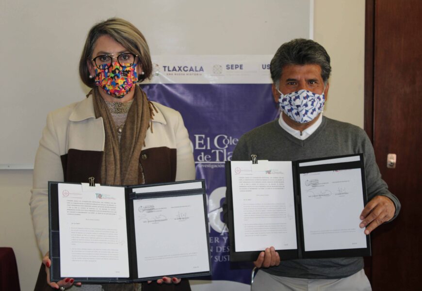 Sigan COLTLAX y CEDH convenio de colaboración