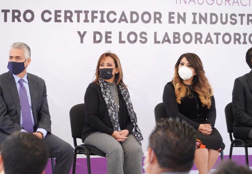 Asiste Alejandra Ramírez, a la inauguración  cetro certificador en industria de la UPT