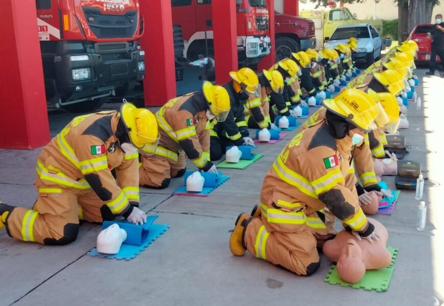 Bomberos mantienen acciones para la seguridad ciudadana